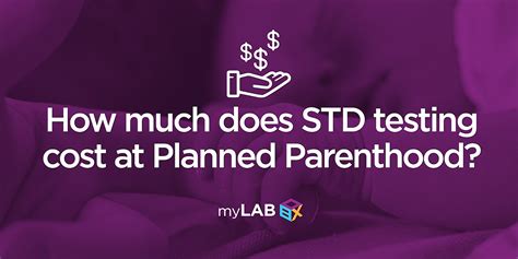 how much is an std test at planned parenthood